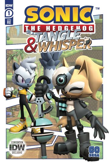 Sonic the Hedgehog Tangle & Whisper #4 1 for 10 Incentive Starling