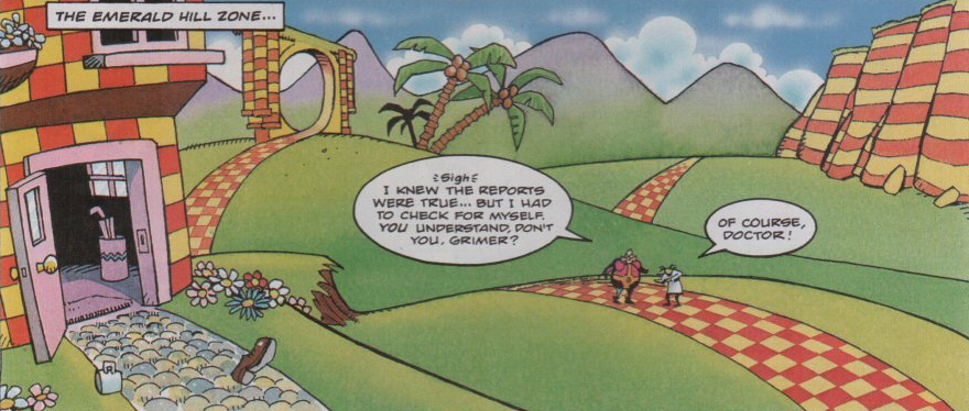 Reimaginaram a Green Hill Zone de Sonic The Hedgehog