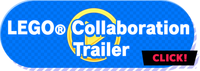 LEGO® collaboration trailer button.