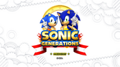 Sonic Generations Title Screen