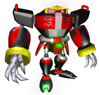 Early models for Sonic Heroes