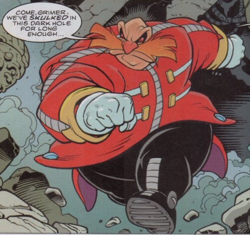 Fun Fact: Sonic (normal form) from fleetway comics has a very