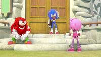 SB S1E24 Knuckles Sonic Amy too late