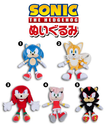 sanei sonic the hedgehog plush