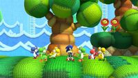 Yoshi's Island Zone - Sonic Lost World