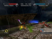 A Samurai Blade's shock wave.