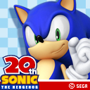 Sonic Channel 20th Anniversary icon