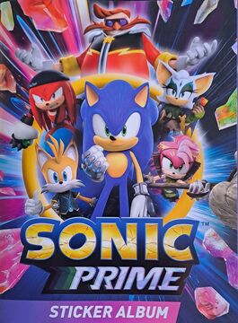 Sonic the Hedgehog: Sonic Prime Sticker & Activity Book : Includes