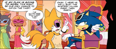 Sonic&Tails in sequin