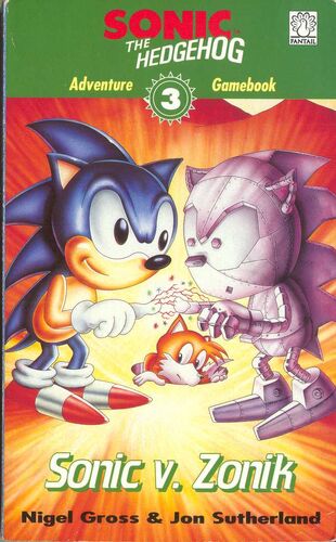 SonicGamebook Sonicvs.Zonik