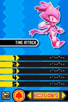 Time Attack menu