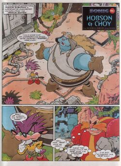 Sonic #122, Wiki