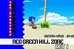 Sonic Advance - Neo Green Hill Zone Act 1   - Lead Sheets  for Video Game Music