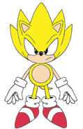 Concept Art de Super Sonic de desde su origen
