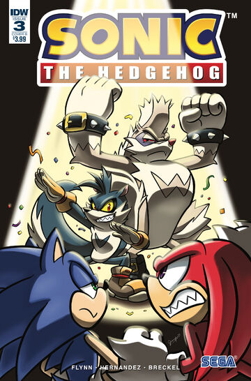 IDW Sonic the Hedgehog Issue 3, Wiki Sonic IDW News