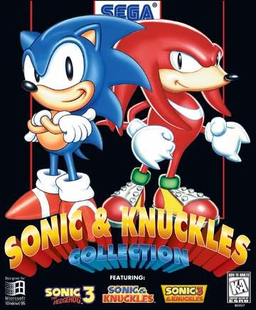 Sonic 3 and knuckles sega genesis classics on sale