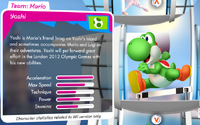 Yoshi stats