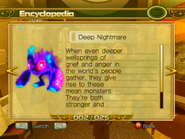 Deep Nightmare's profile on the PS3/Xbox version of Sonic Unleashed.