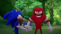 SB S1E25 Sonic question Knuckles 2