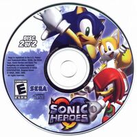 SONIC HEROES PC CD TWO