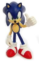 Tomy Gacha Buildable Sonic