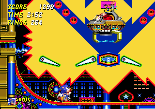 Sonic the hedgehog 2 casino night zone