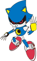 ClassicMetalSonic 2DStockArt