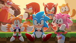 33884 - safe, artist:bellseashell, matilda the armadillo (sonic), mighty  the armadillo (sonic), ray the flying squirrel (sonic), armadillo, flying  squirrel, mammal, squirrel, anthro, archie sonic the hedgehog, sega, sonic  heroes, sonic the