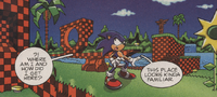 Green Hill Sonic X Archie Comics