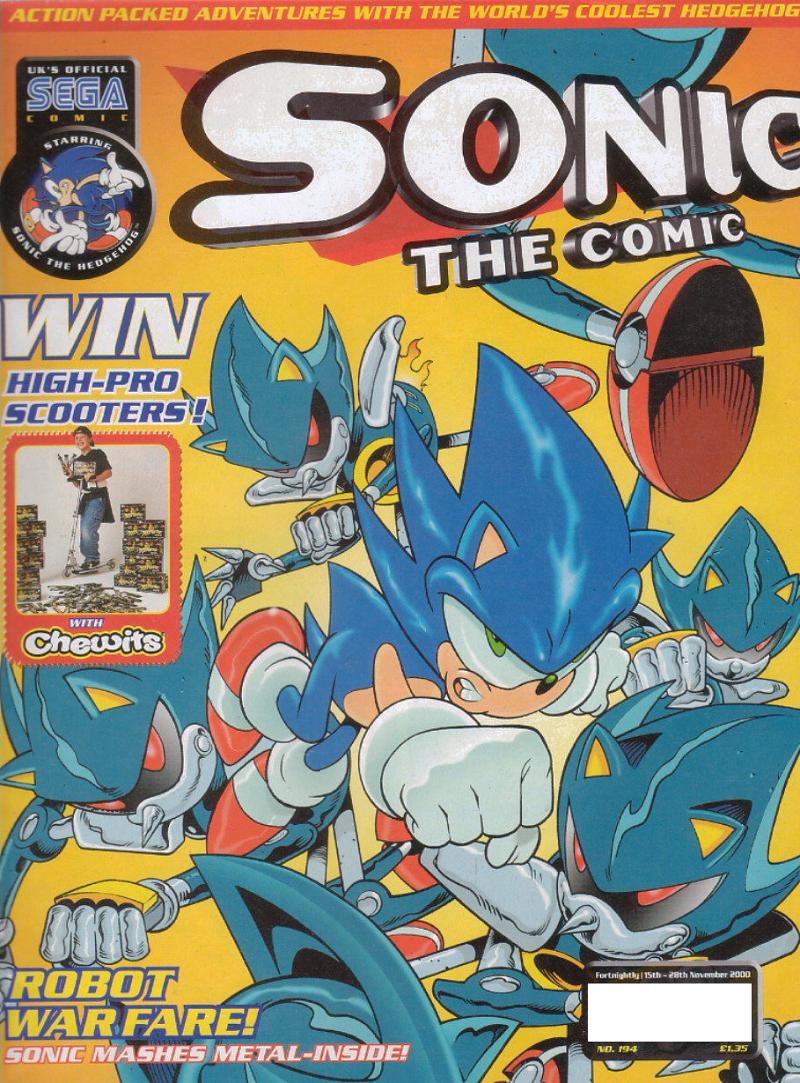 Sonic the Comic Issue 184, Sonic Wiki Zone