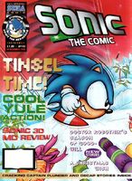 Sonic the Comic #93 (December 1996). Art by Carl Flint.
