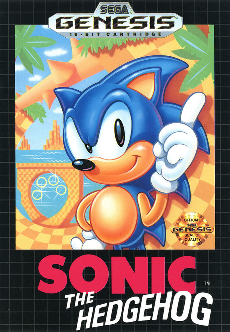sonic the hedgehog 1 ring sprite vector