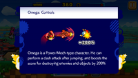 Sonic Runners Omega Controls