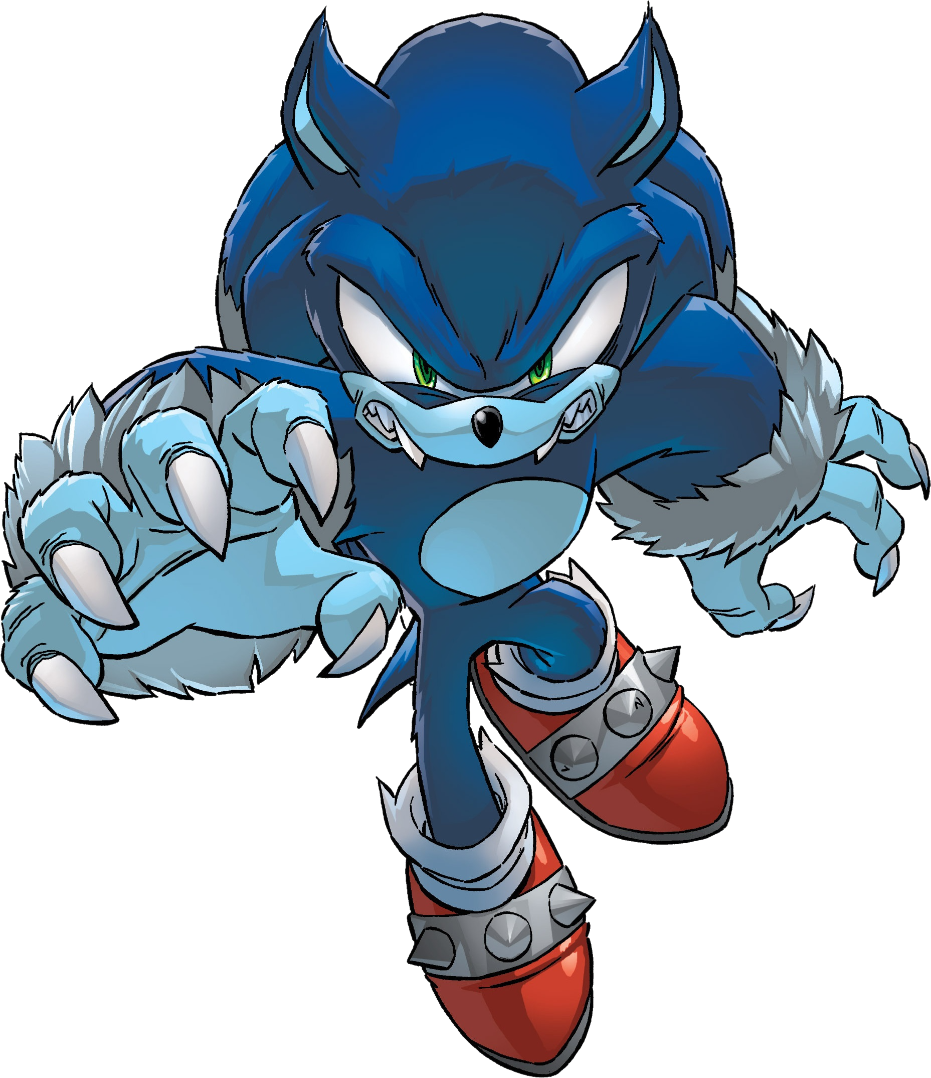 Sonic lobisomem, Wiki