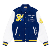 Super Sonic themed varsity jacket