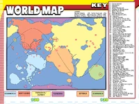 The third map of Mobius, from Sonic the Hedgehog: The Complete Sonic Comic Encyclopedia.