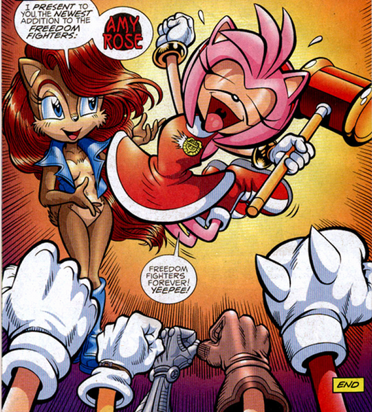 Amy Rose, Archie Sonic Online Wiki