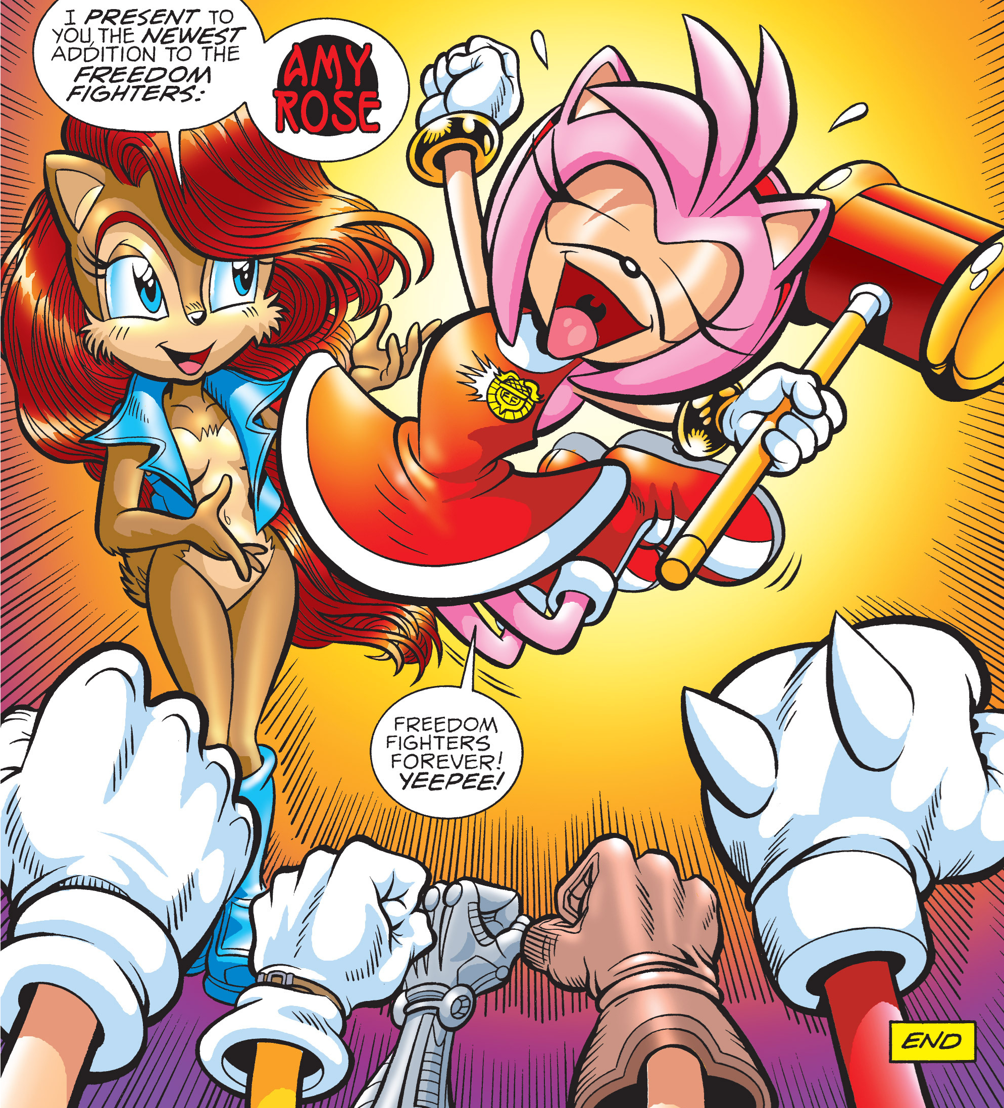 Amy Rose (Sonic Universe) (Comic Book Character)