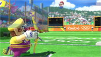 Mario & Sonic at the Rio 2016 Olympic Games - Wario Archery
