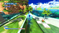 Sonic Generations @ Seaside Hill Mid-Air Boost