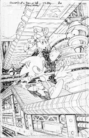 Page twenty pencils. Art by Tracy Yardley.