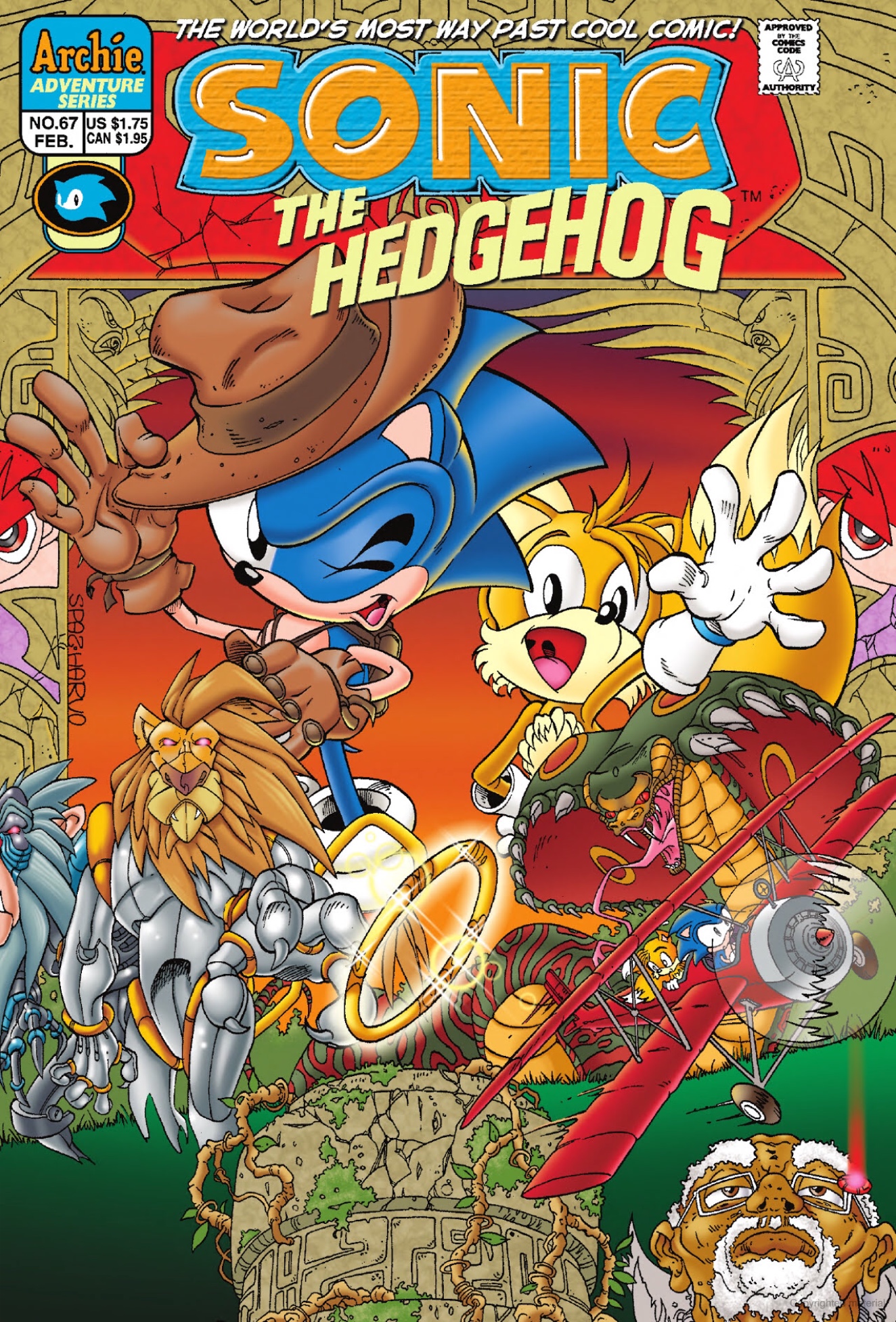 Sonic The Hedgeblog — Mighty's lost it, from Archie's 'Sonic The