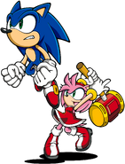 Sonic i Amy