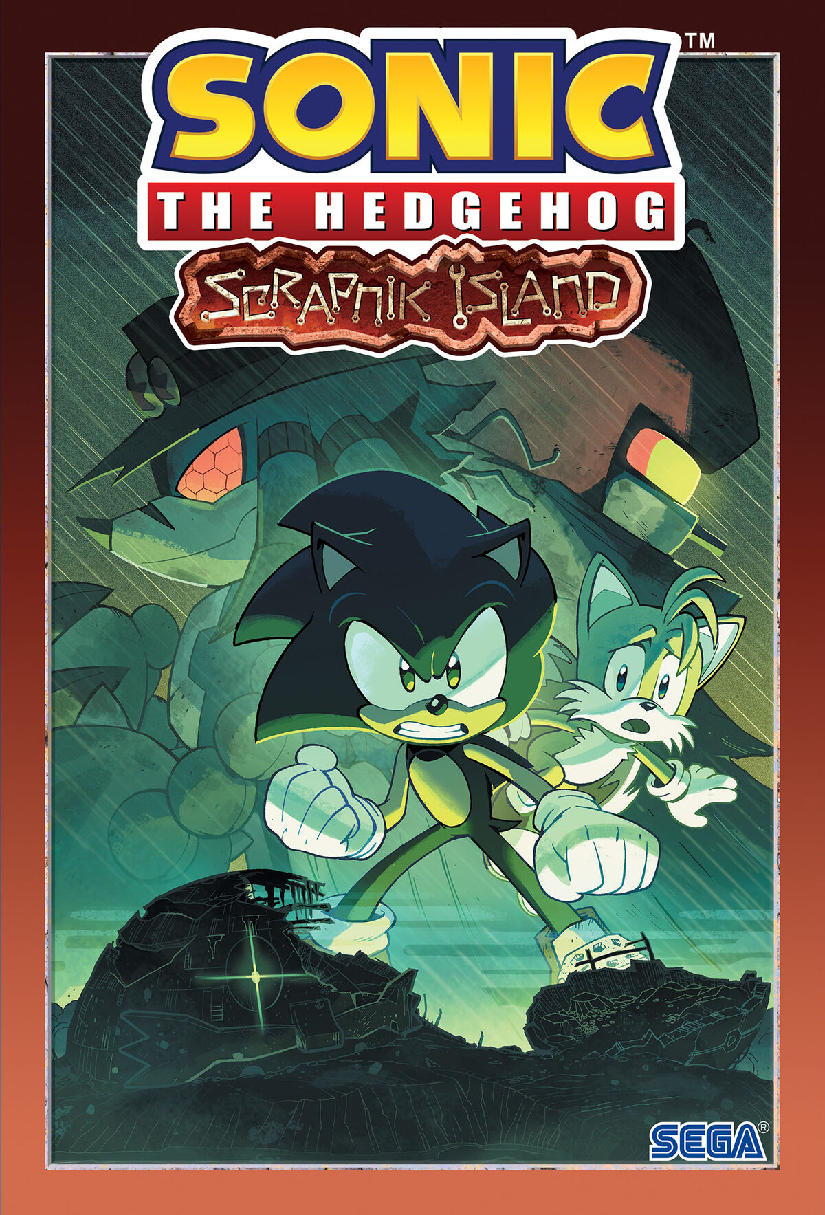 Sonic the Hedgehog Scrapnik Island (graphic novel) Sonic Wiki Zone