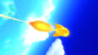 The Orange Rocket in the Wii U version of Sonic Lost World.