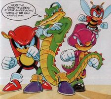 Chaotix Detective Agency Sonic the Hedgehog Art Print 