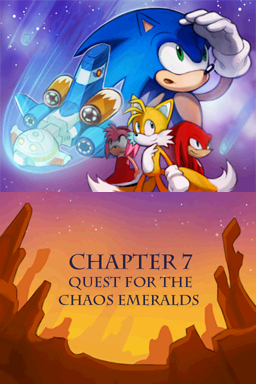 Sonic and Seven Team Rivals with 7 Chaos Emeralds by 9029561 on