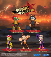 Sonic Forces Bonus Edition para PlayStation 4, Xbox One y Nintendo Switch.