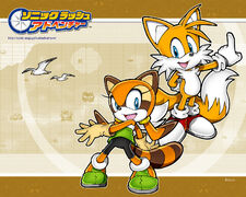 Sonic Rush Adventure Marine and Tails wallpaper