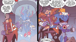 Semi Frequent Sonic Facts 🔫 on X: In the IDW's Sonic the Hedgehog 30th  Anniversary Special, Tails expresses frustration that Eggman built Tails  Doll instead of a cool Metal Tails. Two years